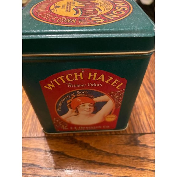 Collectible Tin, Dickinson Witch Hazel Tin - In good Condition - Picture 1 of 9